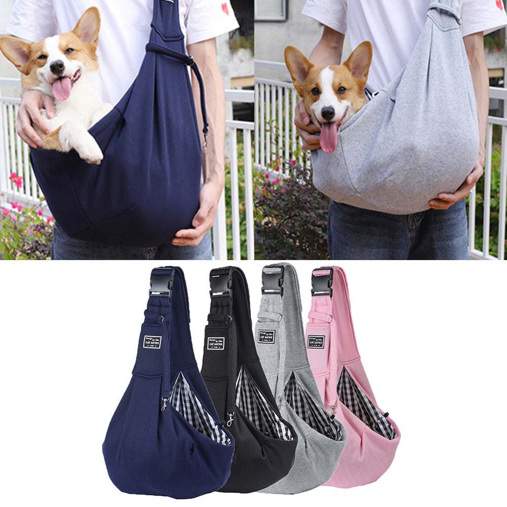 Pet Puppy & Cat Carrier Bag – Comfortable Outdoor Travel Dog Shoulder Sling Tote