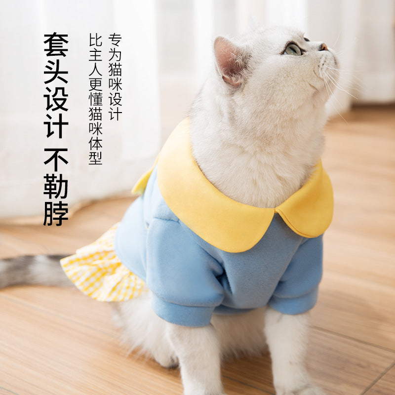 New Cat Dog Cute Backpack Pet Clothes