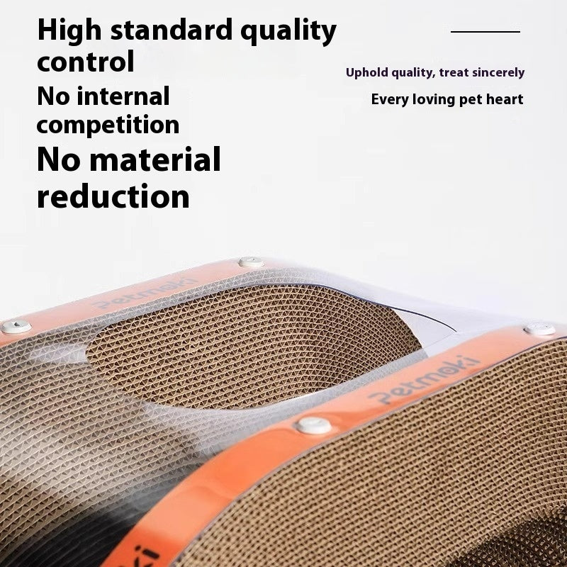 Cat Scratch Board Cat Nest Tunnel Toy