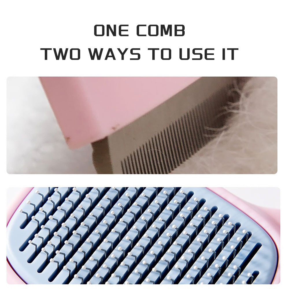Pet Grooming Brush Dog Deshedding Brush For Large Dogs, Dematting Comb De-shedding