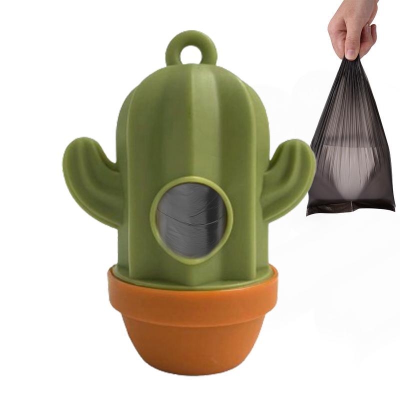 Cactus Shaped Poop Bag Dispenser – Pet Waste Bag Holder for Dogs